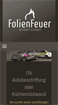 Mobile Screenshot of folienfeuer.de